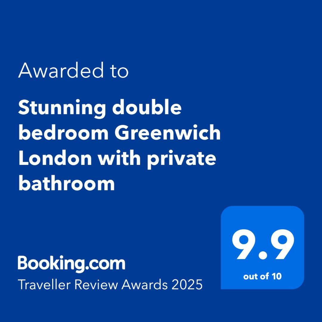 Stunning Double Bedroom Greenwich London With Private Bathroom Kültér fotó